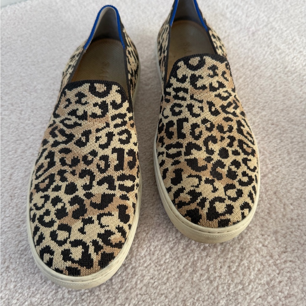 Rothy's Leopard Print Shoes 🖤